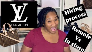 MY EXPERIENCE AS A LOUIS VUITTON REMOTE CLIENT ADVISOR|HIRING PROCESS|TRAINING AND MORE...