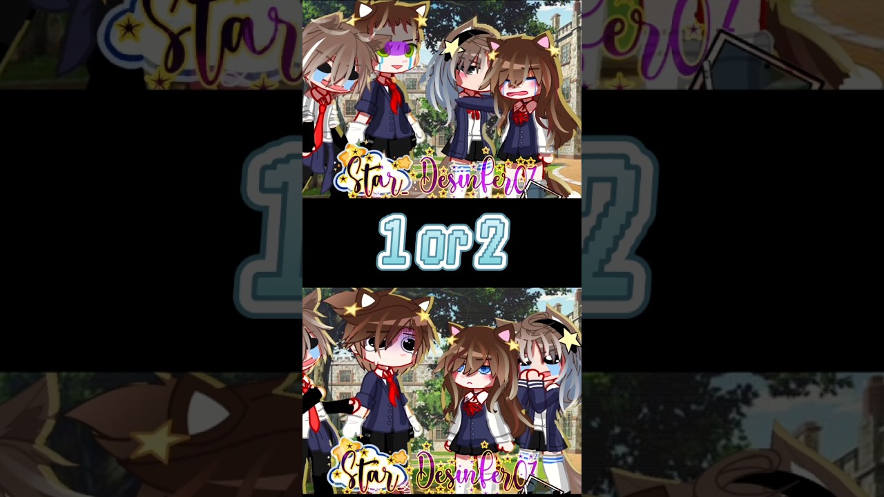 1 or 2? []İb:@itzmichell #gacha #trend #animecreator