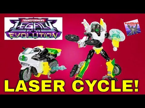 Transformers Legacy Evolution Toxitron Collection Laser Cycle - GotBot True Review NUMBER 1117
