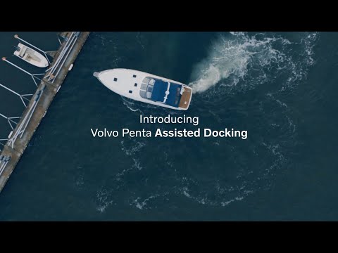 Expert demo of Volvo Penta Assisted Docking system
