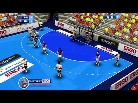 Handball-Simulator European Tournament 2010 PC - Úvodní minuty GAMEPLAY