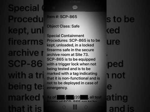 Scp 865 The Gentleman's Lash