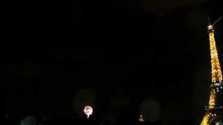 Nouvel an à PARIS Le 31/12/2012 à MINUIT au Place Trocadéro - TOUR EIFFEL 2013