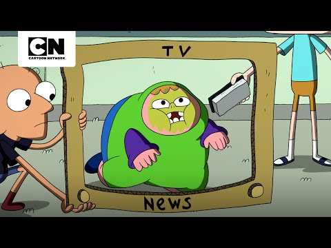 Capa de RAPIDAMENTE | CLARÊNCIO. O OTIMISTA | CARTOON NETWORK