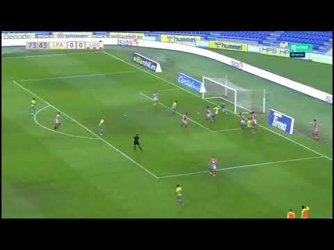 Golazo de Ruben Castro tras jugada de Pedri en el UD Las Palmas 1 Lugo 0 | M+Liga 2 | 2020