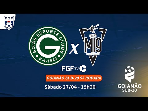 Goiás x Guapó M19 - Goianão Sub-20 - 9ª rodada