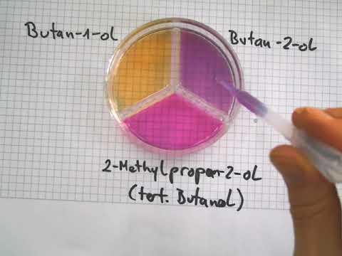 Oxidation der Alkohole Experiment