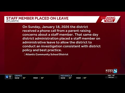Atlantic School District investigates staff member over alleged communication