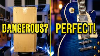 Video thumbnail for New Guitar Day - Epiphone Les Paul Standard Plus Top Pro - Trans Blue by Landon Bailey