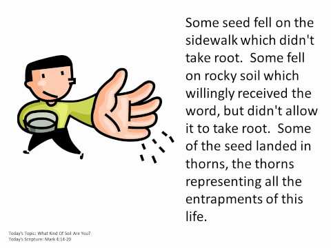 The 360 Second Word -  What Kind Of Soil Are You