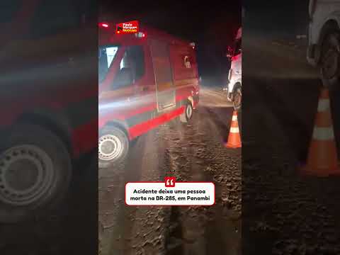 Homem de 47 anos, de Tenente Portela, morre em acidente na BR-285