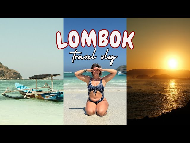 Travel vlog - Lombok Travel Vlog | Beach hopping, travel tips, sunsets & more! Lombok is my happy place 🌴