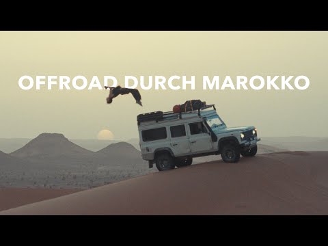 Durch die Marokkanische Wüste in einem Land Rover Defender!