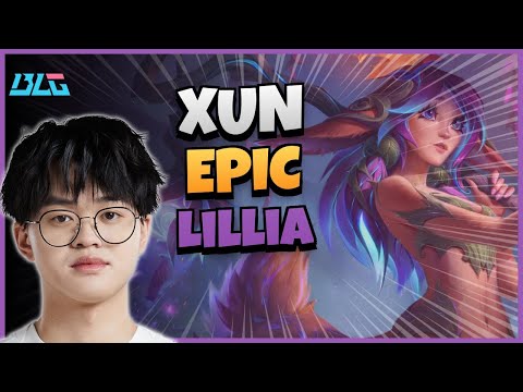 BLG XUN Lillia vs Taliyah | 14.11