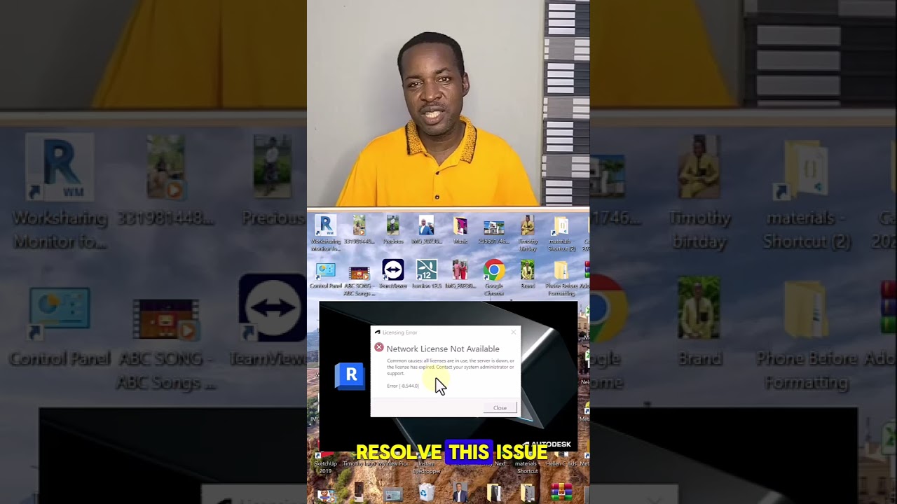 How to Resolve Revit Error Network License Not Available