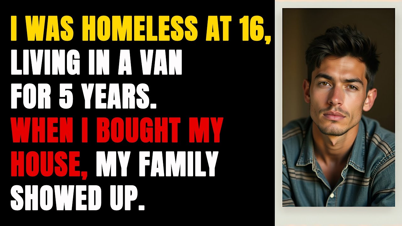 My Family Kicked Me Out At 16. I Lived In a Van For 5 Years. When I Bought a Home, They Returned.