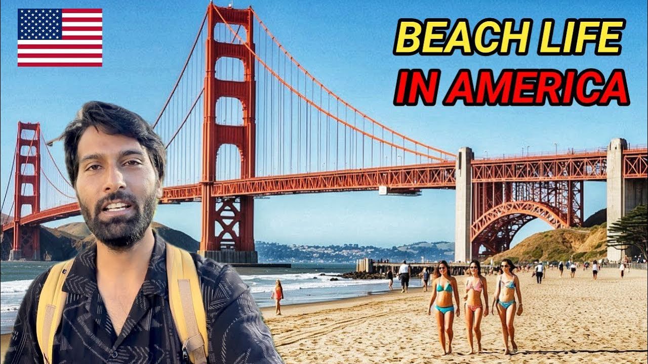 VISITED FAMOUS GOLDEN GATE BRIDGE IN SAN Francisco AMERICA,