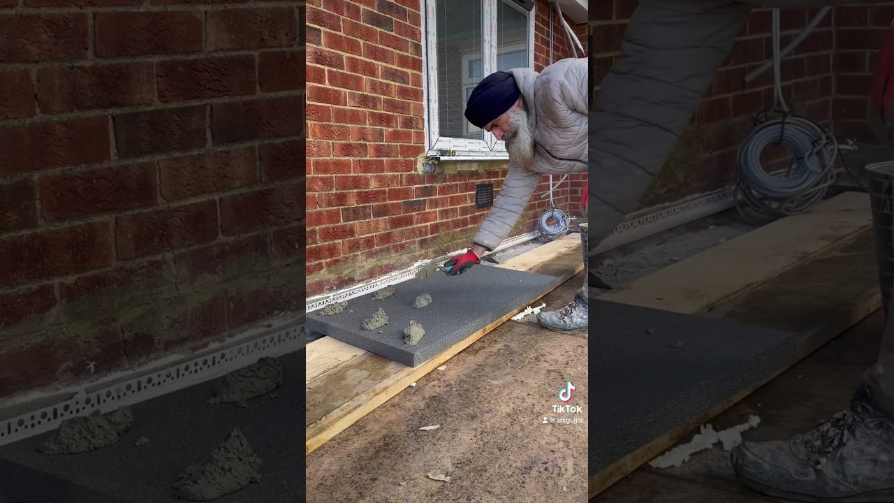 Wall Insulation for k-Render👍#buildersuk #buildings #constructionlife