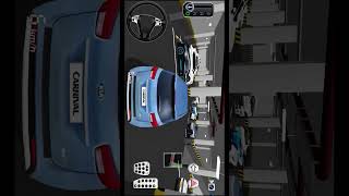 blue carnival car in new super showroom parking #luxurycargame #drivinggame #androidgames #automobil