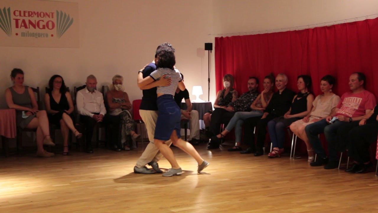 Celine Giordano et Alexis Quezada à Clermont Tango le 3.07.2021
