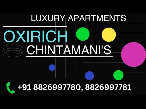 2037 sqft 3 bhk in oxirich chintamanis new booking sector 10...