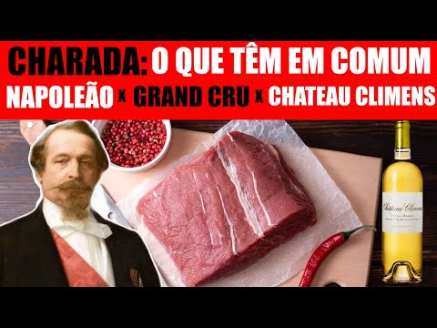 Vinho Francês! Château Climens um Francês de qualidade! [Sauternes]