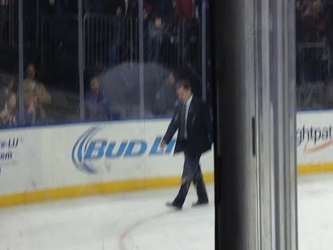 New York Rangers vs Vancouver Canucks 11/30/13 End of game fight