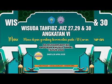 Wisuda Tahfidz Juz 27–30 2026