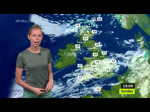 Sunday afternoon forecast 16/07/17