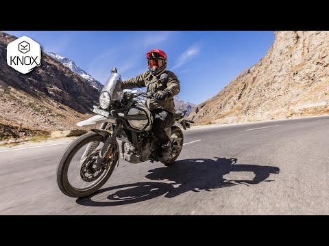 Royal Enfield Himalayan 450 review from the world launch | KNOX Armour