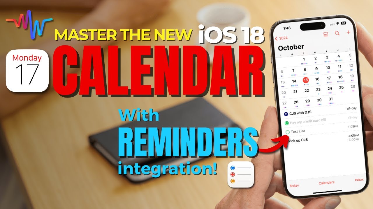 📅 iOS 18 Calendar Tips   Organize Like a Pro