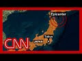 Tsunami Alert Issued For Japan After 7 6 Magnitude Earthquake