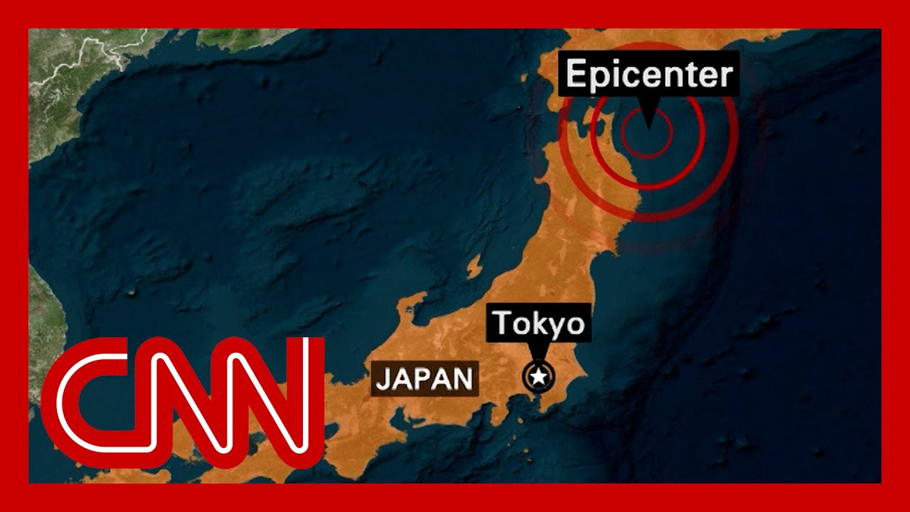 Tsunami alert issued for Japan after 7.6-magnitude earthquake