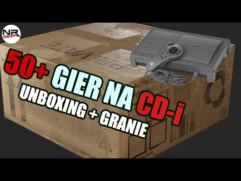(czytaj opis) Tajemnicza paczka z grami na CD-I - NRGeek Stream #240
