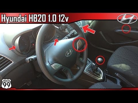 Inside the Hyundai HB20 1.0 12v