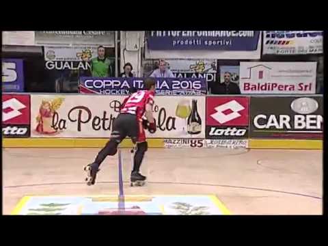 Coppa Italia 2016 Final 8 Hockey Pista - Quarti di Finale - Breganze vs Follonica (HIGHLIGHTS)