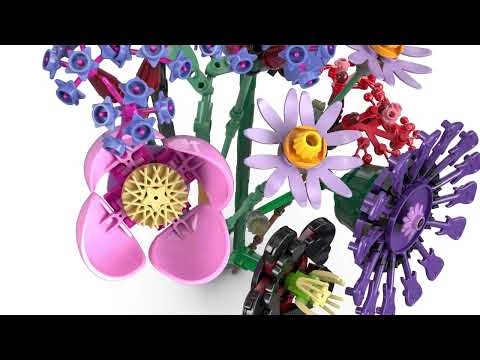 Gambar LEGO Botanical Olivia Rodrigos Flower Bouquet Set 400 pcs 11507 - Ungu