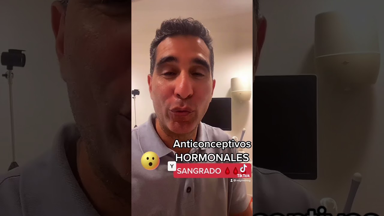 ⚠️ Sangrado 🩸🩸🩸 con la toma de anticonceptivos hormonales 🤔 #Shorts