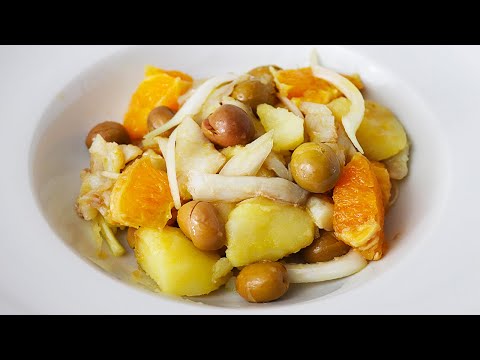 Ensalada de patatas malagueña
