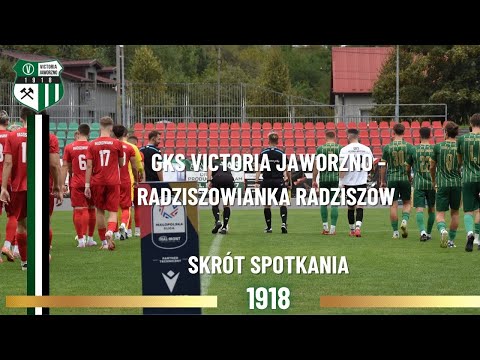 GKS Victoria Jaworzno -  Radziszowianka Radziszów 4:0 (2:0) - skrót spotkania