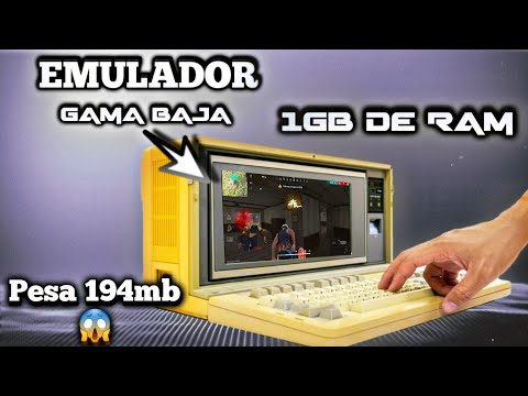 MEJOR EMUL4DOR DEFINITIVO ✅ ESTE EMUL4DOR GAMA BAJA SOLO NECESITA 1GB DE RAM Y 1 NUCLEO