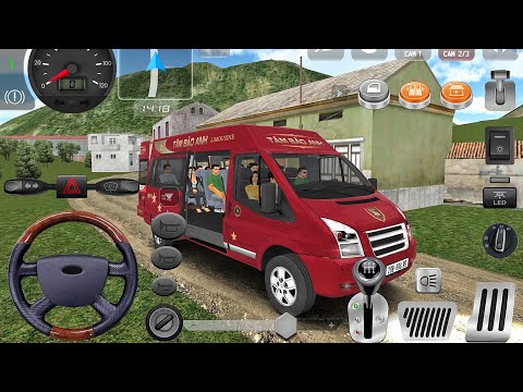 New Minibus Simulator Vietnam - Village Town Bus Offroad Driving Game 2026 - Android Gameplay