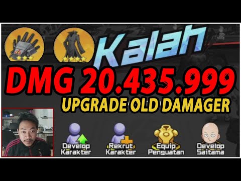 🔥🔥UPGRADE DAMAGE DPS!! 1 ULTIMATE 20JUTA (BEST DAMAGER GLOBAL) - ONE PUNCH MAN:The Strongest