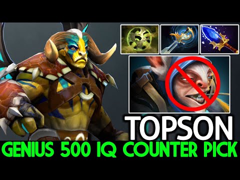 TOPSON [Elder Titan] Genius Mid Player 500 IQ Counter Pick Dota 2