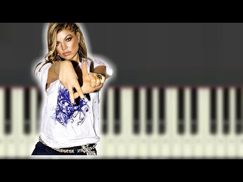 ♬ GLAMOROUS by FERGIE ft. LUDACRIS Synthesia Piano Tutorial - By Soulphonic ♬