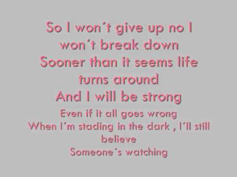Hilary Duff- Someones Watching over me (Raise your voice) Lyrics