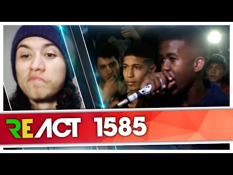 React 1585 Orochi & MZ vs Jhony & Fael - 1 fase - 200º Batalha do Tanque - São Gonçalo -2016