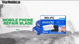 RELIFE TK3 Mobile Phone Repair Blade Suitable for mobile phone repair, screen removal cutting