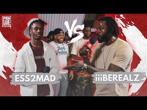 iiiBEREALZ vs ESS2MAD | PenGame Rap Battle 2024
