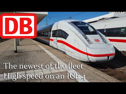 Deutsche Bahn ICE 4 | Leipzig to Nuremberg - TRIP REPORT